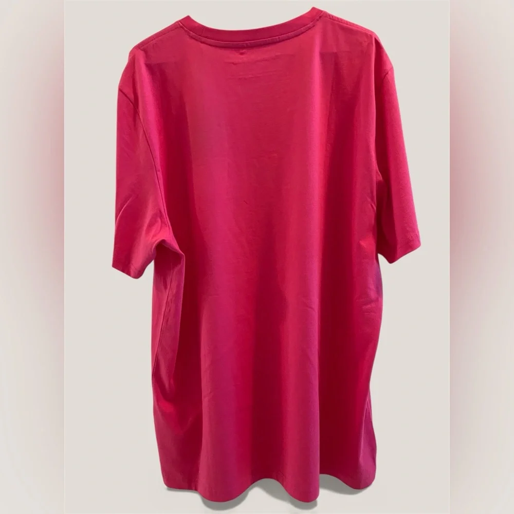 Psycho Bunny Fuchsia Men’s Classic Crew Neck T-Shirt with Logo (Size 7-XL) - Picture 3 of 5